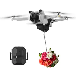 카메라 가방 액세서리 DJI Mini 3 Promini 용 에어 드롭 시스템 1 2 Pro Drone 낚시 미끼 웨딩 링 선물 선물 생명 구조 던지기 230816