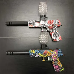 Gel blaster vatten pärlor leksak pistol glk elektrisk splatter boll airsoft pistola utomhusspel pistol för vuxna ldren cs go