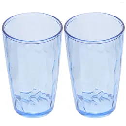 Set di stoviglie 2 pezzi Vino decorativi Tumblers Cambiatore Champagne Mouchwash Succo di succo bicchiere