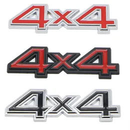 CAR 3D 4X4 ملصقات معدنية وشارات لجيب Grand Cherokee Wrangler السيارة الخلفية الجذع جسم الشارة ملصقات شارة الملحقات 241K