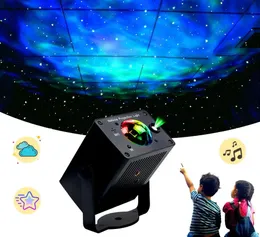 Galaxy Light Star Projector LED Laser Starry Projector Night Light Home Decor Lighting With Remote Control For Kids Adults Bedroom Gaming