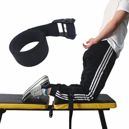 Garrinhas de mão Fitness Terquíssimo Curl Strap Exercício Assistido Cinturão Trabalho Os músculos da perna
