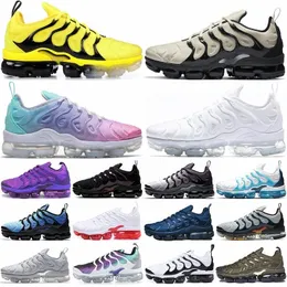 2023 TN Plus Terrascape Running Shoes Tns Men Women Unity Black White University Blue Grape Gold Bullet Hyper Sky Blue Fury Jade Mens Trainers B19L#