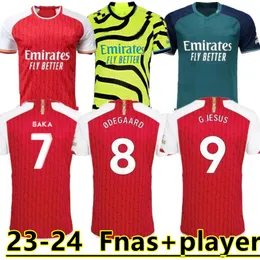 23 24 SMITH ROWE SAKA soccer jerseys Fans Player MARTINELLI 2023 2024 football shirt Men Kids kit ODEGAARD Nketiah G.JESUS ZINCHENKO SALIBA RICE HAVERTZ J.TIMBER 88888