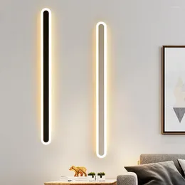 Vägglampa 24W 60 cm strip led vardagsrum sovrummet i sovrummet modern linje gångbalkong AC220-240V