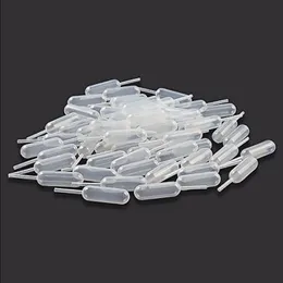 Plastic Pipettes Squeeze Dropper Disposable 4ml 500pcs/set Mini Flavor Injector for Chocolate Strawberries Ice Cream Mini Cakes Pkjxl