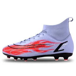 أحذية كرة القدم الاحترافية Hightop Soccer Shoes Krampon Futbol Erkek Antiskid Men Sports Cleats Childs Sneaker 230814