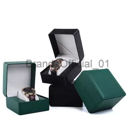 High-End Watch Box PU Leather Wristwatch Packaging Case Storage Flip Cover Display Box Jewelry Organizer Case Gift Holder X0816