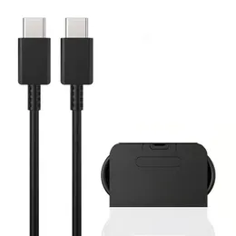 Samsung S24 C-C PD-Schnellladekabel, Synchronisierungsdaten, Typ-C-zu-Typ-C-Kabel, 1 m lange Leitung für Samsung Note10