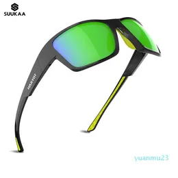 Outdoor Eyewear Suukaa Polarisierte Sonnenbrille Fischersportgläser für Männer Frauen Radfahren Camping fahren surfen