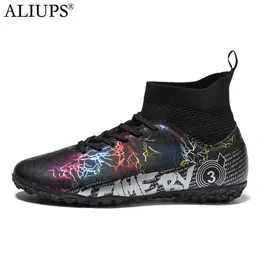 فستان أحذية Aliups الحجم 31-48 MEN SOCCER SHOINES SHEEKERS CLEATS Professional Football Boots Kids Futsal Football Shoes for Boys Girl 230815