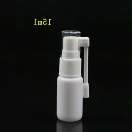 15ML White empty plastic nasal spray bottle with 360 Degree Rotation Sprayer Nose cleaning pump mist spray bottle Atomizer Walkk