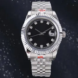 Mens Date Just Women's 36mm 41MM 8215 Movement Automatic Quartz Watch 28mm 31mm 904L Stainless Steel Waterproof Wristwatch Sapphire with Box Couple Gift