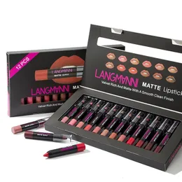 Lipstick Langmanni 12 Set Cup Cuple