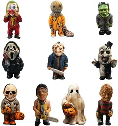 Dekorativa föremål skrämmande spöke halloween pumpkin staty skräckfilm skurk ful trädgård gnomes mardröm gnome ornament gåvor 230815