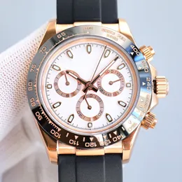 Herren Uhr Automatische mechanische Uhr 40mm Sapphire Mode Business Armbanduhr Keramik Feste Außenring Luminous Display