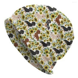 Berets Badger Cazase Dog Beanie Bonie Bonnet Hatt