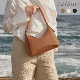 Luxury Fashion Women Beach bags Genuine Leather underarm bag tote Shoulder summer cyme half moon bag clutch Soft men cross body vacation Numero dix Designer hand bag