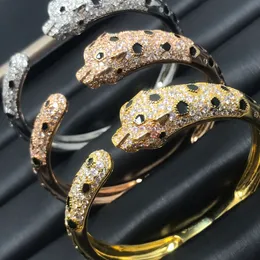 Jóias de grife de jóias Love Bracelet aberto com bracelete de broca com tamanho oficial de tênis de ouro 18k para mulheres nunca desaparecem