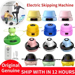 Jump Ropes Smart Automatic Electric Rope Hopping Machine Intelligent Remote Control Digital Counting Jump Rope Machine Multiperson Fitness 230816