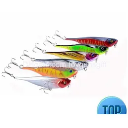 Betar lockar 1 datorer 9,9 cm 9,9 g fiskeutrustning skenar sjunkande minnow vev fast viktsystem wobbler bete isca artificiell droppleverans dhkdn