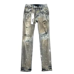 Designer dżinsy fioletowe dżinsy designerskie spodnie szczupłe dżinsy retro swobodne spodnie dresowe na zewnątrz moda jogger czysty kolor mody dżinsy vintage rozmiar 29-38