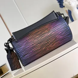 Bolsa de designer de alta qualidade bolsa de couro real bolsa de corpo cruzado curvas suaves e forma cilíndrica Bolsas de carteira de luxo bolsa balde bolsa feminina masculina bolsa de ombro com caixa