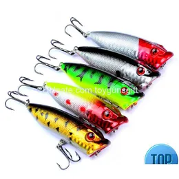 Iscas iscas 1 pcs isca de pesca dura 11g 7,3cm Solcionando vibração de vibração de vibração gancho wiggler mergulhador profundo marinho drop plástico de plástico delld dhxxv