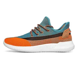 walking fashion designer summer mens shoes fly woven mesh shoes korean version fashionable shoes trendy shoes student oversized casual sports shoes