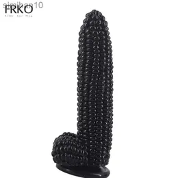 Anal Toys FRKO Corn Anal Plug With Suction Cup Vegetables Dildo Sex Toys For Women Vagina G-Spot Massage Masturbator Adult Game Goods HKD230816