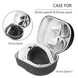 VRAR Accessorise Portable Hard EVA Pouch Protective Cover Storage Bag Box Carrying Case for -Oculus Quest 2 VR Headset and Accessories 230817