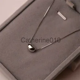 Colares pendentes de alta qualidade 925 sterlsilver acacia bean ervilha colar pingente de deus