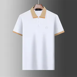 #3 summer designer polo shirt bb men polo tshirt womens luxury designers for men tops Letter polos embroidery tshirts clothing short sleeved tshirt large Tees 044