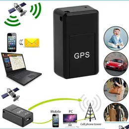 Accessori GPS per auto GF07 Mini Tracker Tra Long Standby Magnetic SOS Tracciamento dispositivo SIM GSM per veicolo/auto/persona LO DRO DHQHP