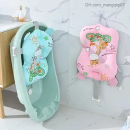 Badkarplatser Söt universell duschkudde säte Safe Baby Shower Support Non Slip Floating Shower Pad Lämplig för spädbarn i åldern 0-12 månader Z230817