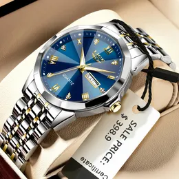 Outros relógios Lige Business Watch for Men Warter Profpers Sports Mens Top Brand Luxo Clock Masculino Presente Male