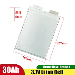 10pcs/lot lithium 3.7V 30AH 33AH 5C 연속 방전 전류 LI 이온 배터리 3.7V 셀 48V 60V 72V DIY 30AH 60AH