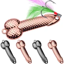 Iscas de iscas 5pcs iscas de pesca de lantejoulas de metal com tackle de pesca de gancho Hard 3/7/11/11 21/28/36g Lures de pesca de gabarito VIB 230816