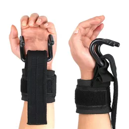 Sporthandskar Vikt Lyftkrokar Handfält Handband Rems Gym Fitness Hook Weight Strap Pullups Power For Training 230816