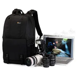 Kamera Çantası Aksesuarları Promosyon Satışları Toptan Orijinal Lowepro Fastpack 350 Fotoğraf DSLR Kamera Çantası Dijital SLR Sırt Çantası Dizüstü Bilgisayar 15.4 "Tüm hava durumu HKD230817