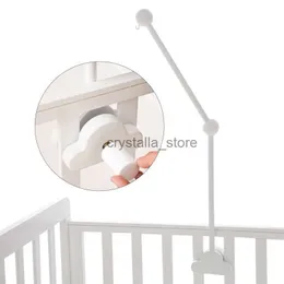 Baby Wooden Cloud Bed Bell Bracket Cartoon Crib Bed Bell Hanging Rattle Toy Hanger Baby Crib Decoration Holder Arm Bracke HKD230817