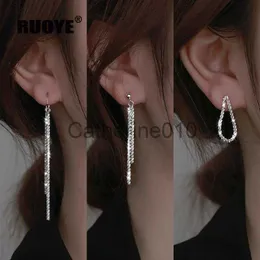 Charm 925 Silver Needle New Long Tassel Earrblwomen Earrings Classic Korea Jewelry Fashion Hot Sale J230817