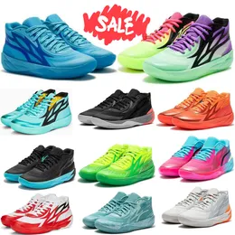 mode lamelo boll mb 2 män basketskor mb.02 honungskaka Phoenix Phenom Flare Lunar Nyår Jade Red 2023 Autentiska herrtränare Sneakers Sneakers