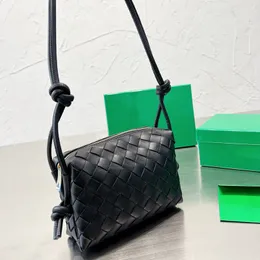 Женские кроссовые дизайнерские сумки мини -тканые сумки Lady Fashion Luxury Swork Классическая петля Крючковые сумки кроссба