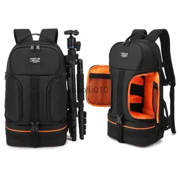 إكسسوارات حقيبة الكاميرا Jinnuolang Professional Digital SLR Camera backpack كبيرة الحامل الحامل ترايبود ترايبود غلاف المطر المضاد للماء HKD230817