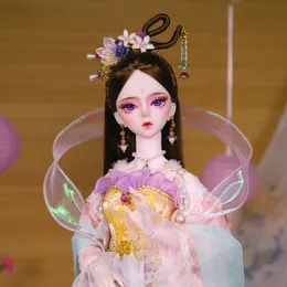 Dolls DBS Doll 13 BJD Dream Fairy Name av Weaver Joint Body 62cm Höjd SD GSC Toys For Girl 230816