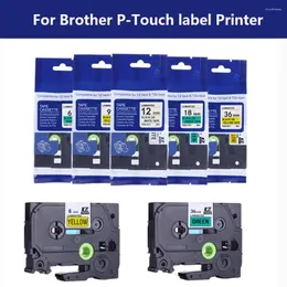 Fita industrial de embrulho de presente 12mm Substitua para o irmão TZE-231 221 241 611 621 Rótulo Tubo de tubo de encolhimento de calor PT Maker