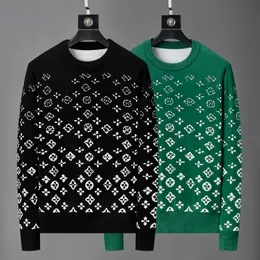 Suéter de suéter de designer de designer suéter malha