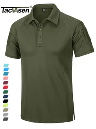 T-shirty męskie Tacvasen Summer Short Rleeve Polos T-shirts Męskie golfowe koszulki wędkarskie na zewnątrz koszulki z kieszeniem z suwakiem Pullover Tops 230816