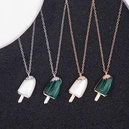 Mode Halskette Bvlga Schmuck Marke Designer Damen neue koreanische 925 Silber Baojia Eis Halskette Kegel Anhänger Kette Valentinstag Geschenke Zubehör